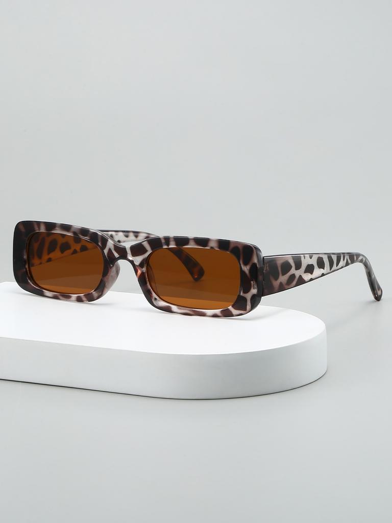 1Pc Fashion Sunglasses Classic Retro Square Glasses for Women Brand Vintage Travel Sunglasses Anti-Glare Uv Glasses