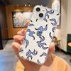 Fashion Flame Luxury Transparent Soft Phone Case For iPhone 15 14 13 12 11 Pro Max XS X XR 7 8 Plus Shockproof Cover Fundas