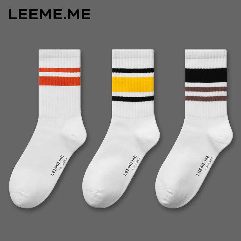 Limi Men s Antibacterial Mid-Calf Socks (3 Pairs) One Size