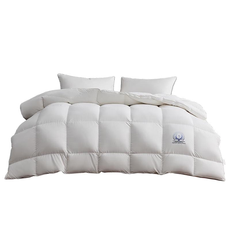 Mercury Home Textiles All-Season 95% White Goose Down Duvet