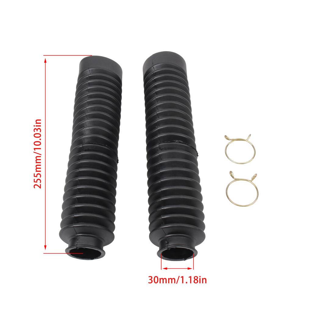 DirtBike Motorcycle Front Fork Dust Boots Rubber Jacket Cover For Honda YAMAHA KTM BETA KAYO BSE Universal Supermoto Modified