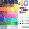 Strass Jelly de Resina de Cor AB Mista de 3 mm com Fundo Plano para Roupas DIY, Nail Art e Decoração de Celular