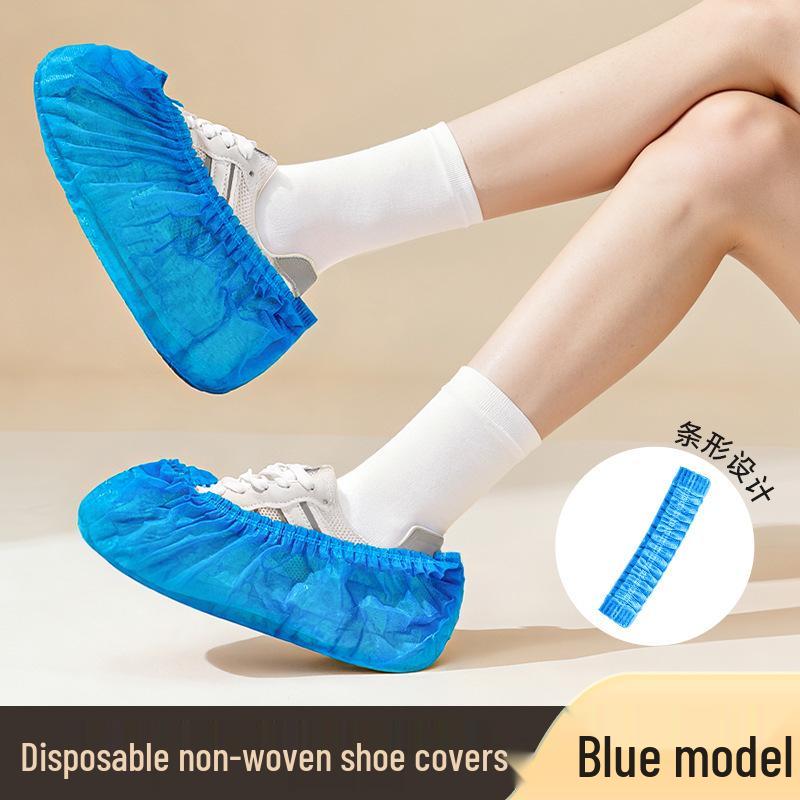 

Очень большие полосатые бахилы с противоскользящей подошвой: Прочный, Нетканый, Пыленепроницаемый и Износостойкий для Использования в Помещениях