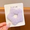 Fluffy Beige Korean Minimalist Five-Point Star Hair Clip