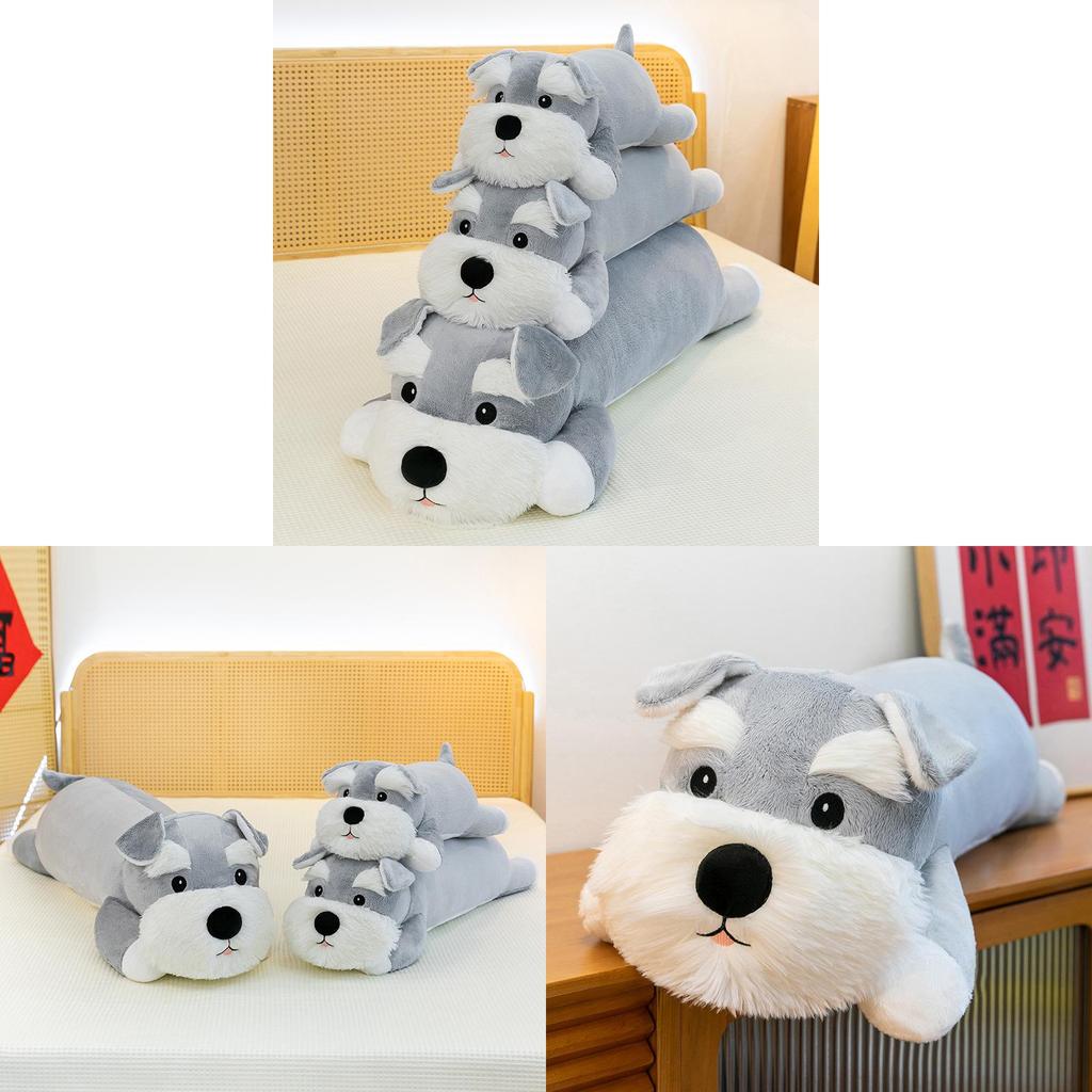 Schnauzer Hund Plüschtier Niedliches Tier Weiches Kuscheltier Für Kinder Und Sammler