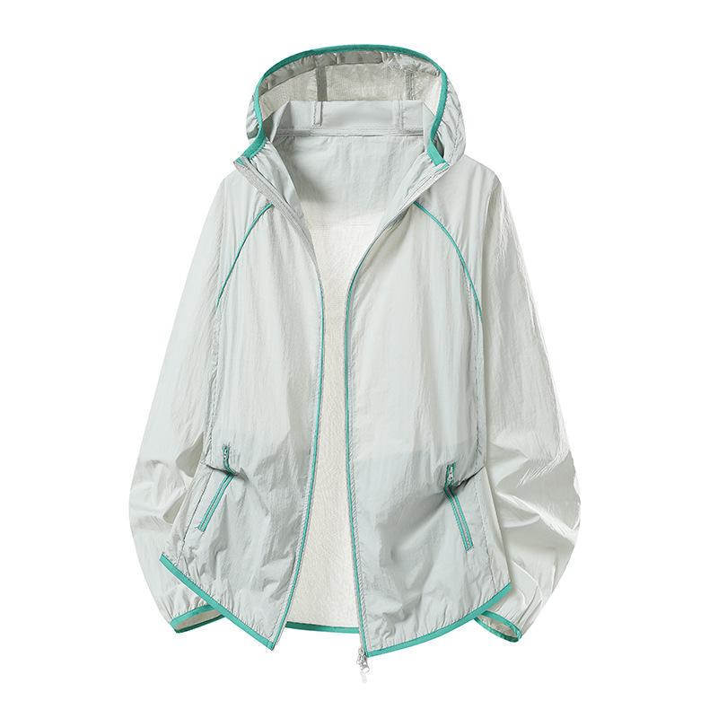 2026 Ice Silk Couples' Sun Protection Jacket - Summer UV-Resistant, Breathable and Stylish.