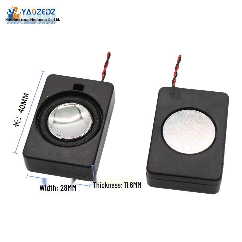 2840 Leaf Center Hole Smart AI Voice Speaker, 4 Ohm 3W/8 Ohm 2W