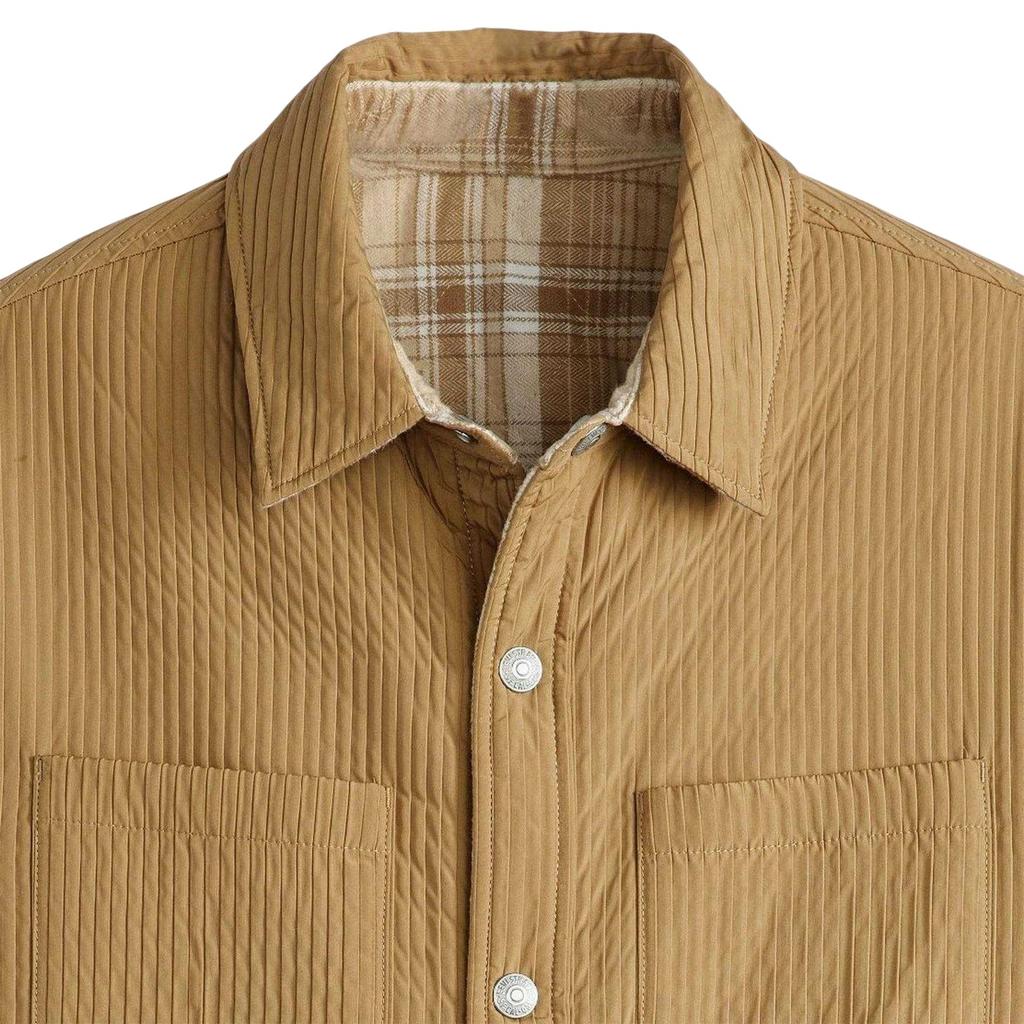 Levis Mens Bryant Patterned Corduroy Overshirt