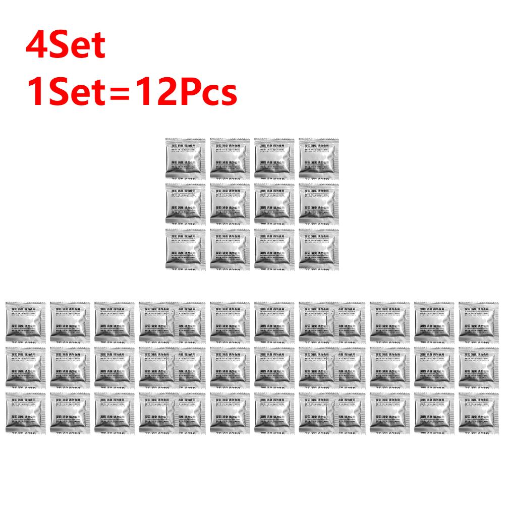 120-12PCS Camping Toilet Chemicals Liquid Waste Gelling Deodorizing Powder Eco Absorbent Gel Portable Deodorant Pee Solid Powder