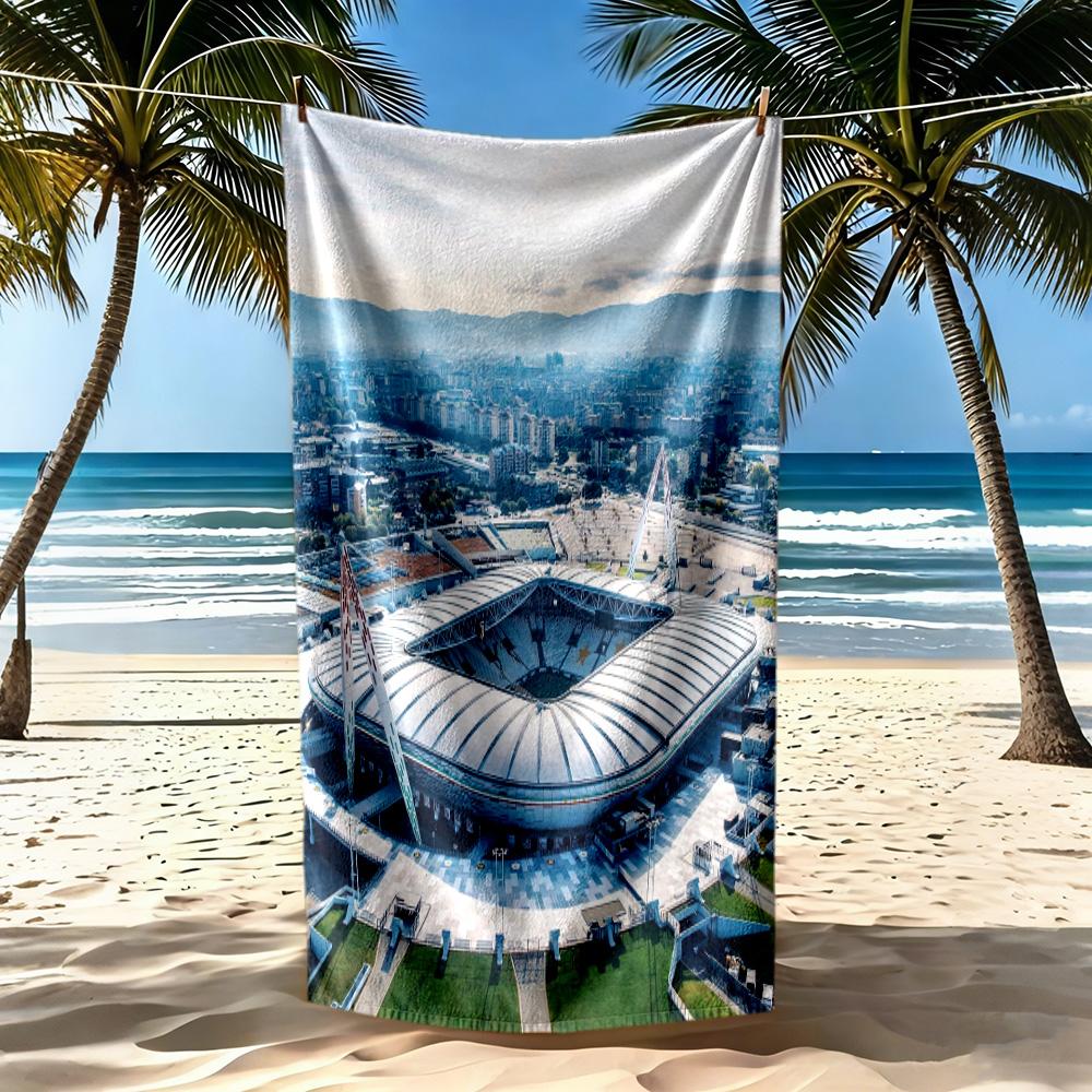 Juventus Beach Towel Quickdry Soft Microfiber Comfortable Lightweight