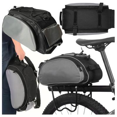 Pannier and Trunk Bag Backpack Handbag Fanny Pack Backpack Bicycle Shoulder Trunk 15l
