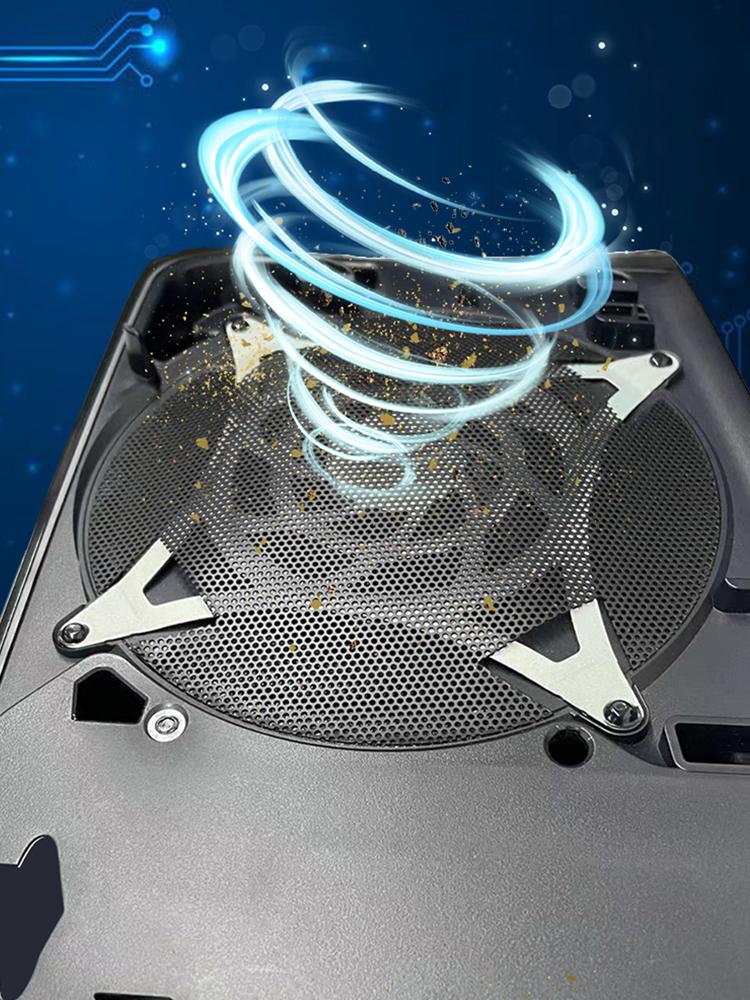 2/4 Pack Fan Dust Filter Breathable Ventilation Cooling Fan Dust Mesh PVC Dust Guard for PS5 Slim for PlayStation 5 Slim