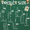 2D Christmas Decoration Pendant Christmas Ice Bar Transparent Snowflake Ice Edge Acrylic Fake Ice Picks Christmas Tree Decoration 14PCS