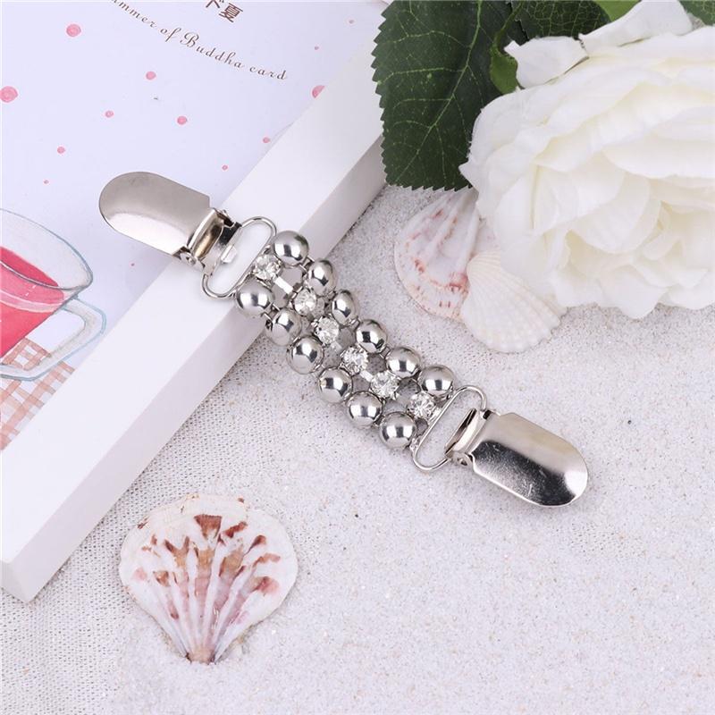 

Женские аксессуары, круглые простые зажимы для одежды, зажимы для кардигана с пряжкой для одежды One Size серебряный