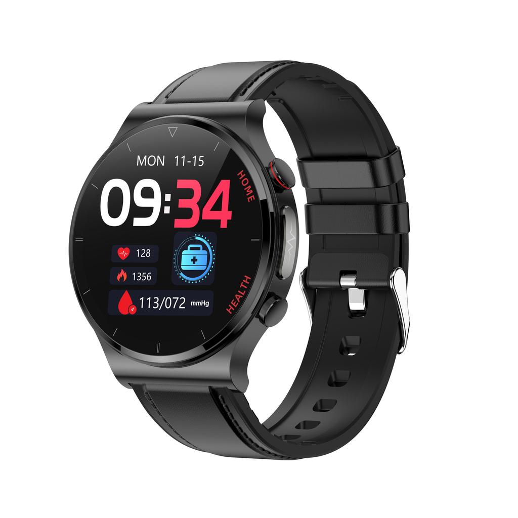 Max Pro Smart Watch Men Laser Treatment ECG Body Temperature Measurement Heart Rate Blood Pressure Oxygen Smartwatch