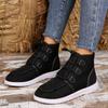 Short Snow Boots Women 2025 Winter New High-top Big Yards Overfoot Martin Boots