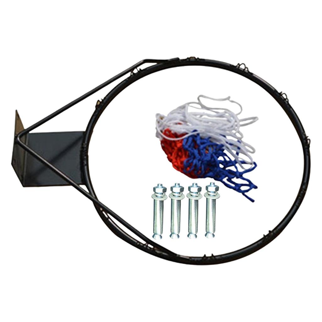 45cm Basketball Hoop for Wall Mounting with Net Sports Activities