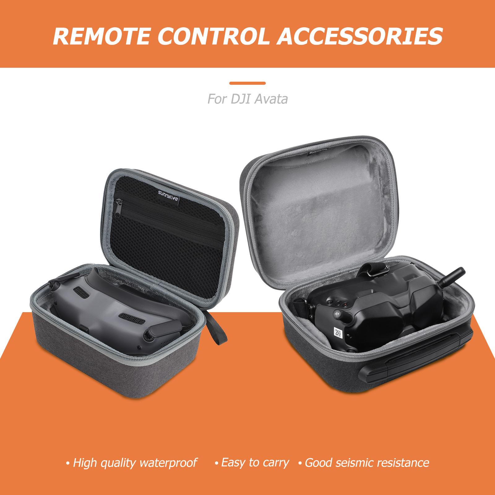 

Portable Carrying Case Handbags Handheld Storage Bag Suitcase RC Drone Accessories Storage Carrying Bags for DJI Avata Goggles 2