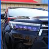 LED Running Light Blue Matrix Lens Headlight Assembly for 18-21 Toyota Highlander