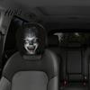 Washable Headrest Cover Ghost Face Car Covers Scary Seat Playful Accessories Protector Universal Stretchy Accessory for Most Cars Cartoon
