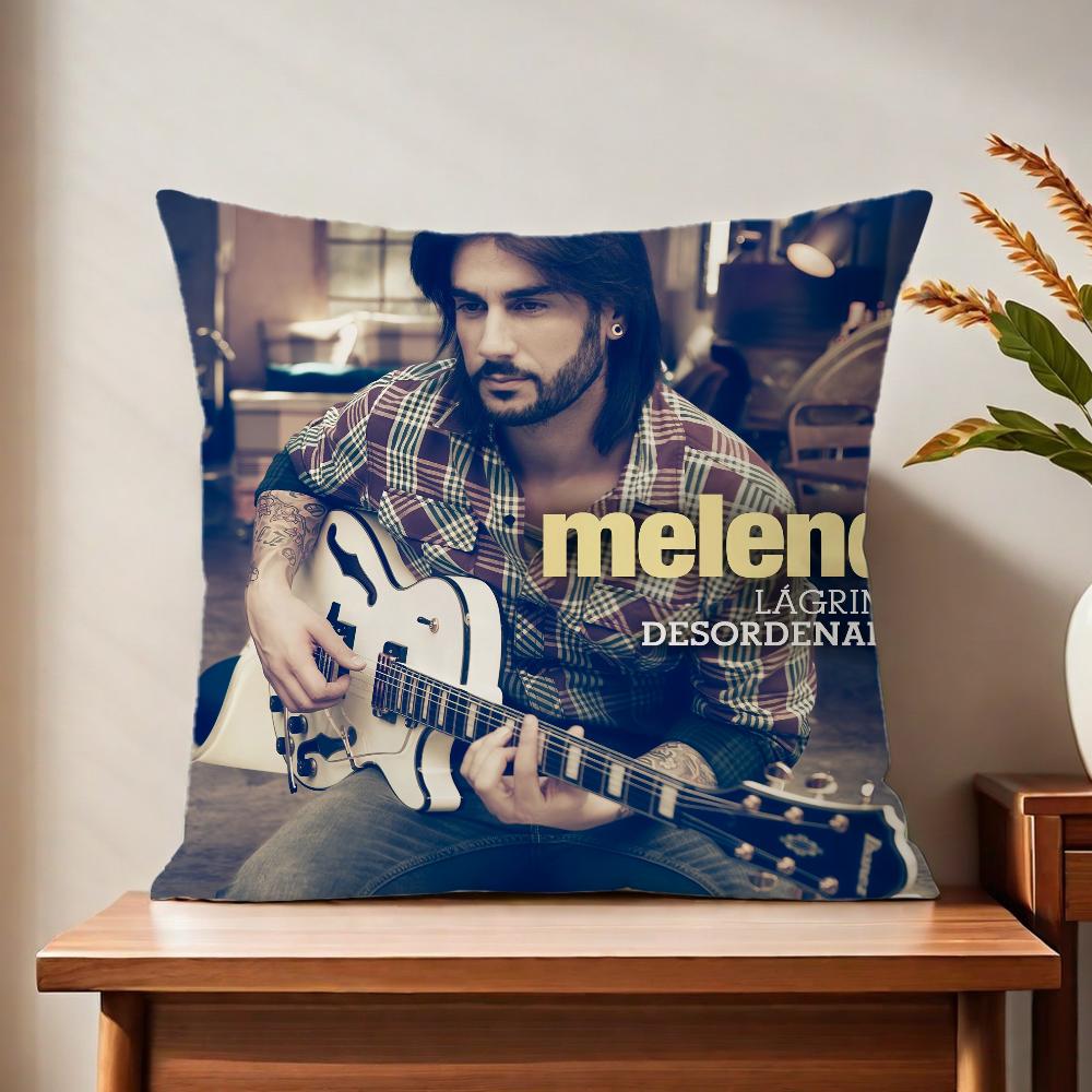 MMelendii Singer Cushion Cover For Pillow Printing Sofa Decoration Home Car Room Coffee Shop Office Nordic Simplicity