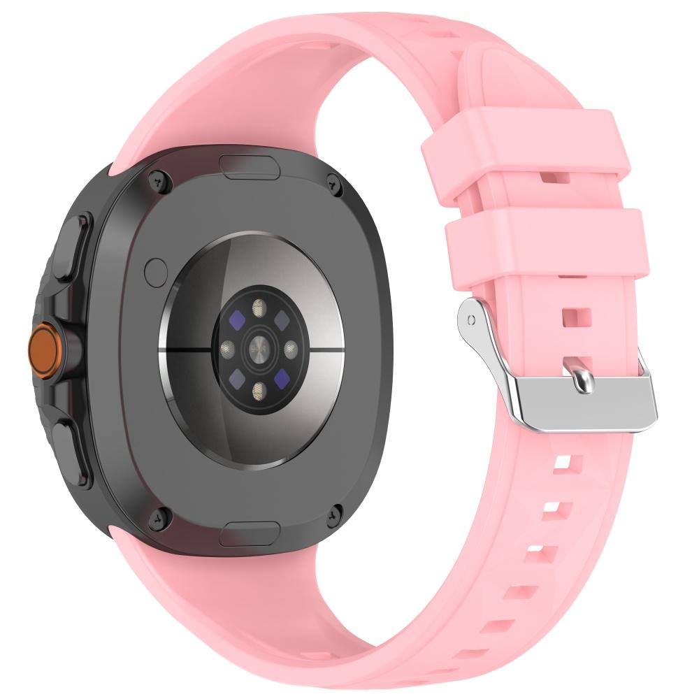 Pulseira de Relógio Para Samsung Galaxy Watch 8 44mm 40mm Pulseira de Silicone Respirável Para Samsung Watch 8 Classic 46mm Pulseira