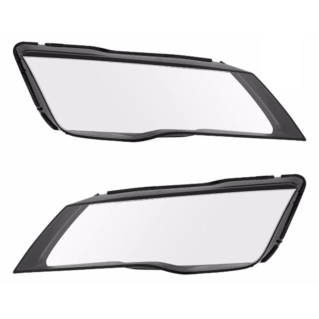 2Pcs Front Headlight Lens Cover Shell Clear For A7 S7 RS7 2012-2015