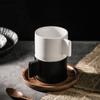 Mini tasse en céramique de 190 ml, ensemble de tasses à expresso italiennes, pour le bureau, le thé de l'après-midi, le café latte, la maison, cadeau de vacances pour un ami
