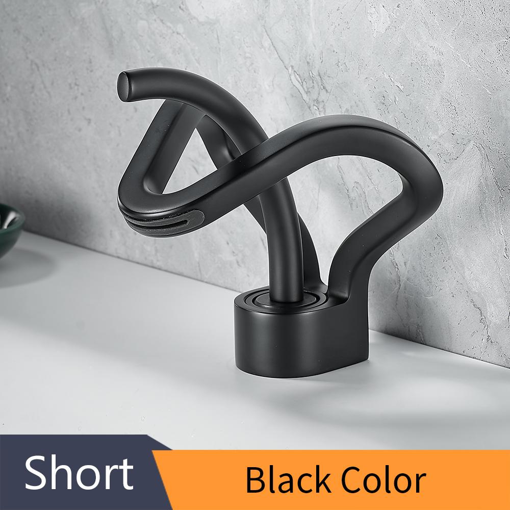 Basin Faucets Waterfall Bathroom Faucet Single handle Basin Mixer Tap Bath Black Faucet Brass Sink Water Crane Silver 855983