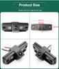 CCD AHD1080P Night Vision Car License Plate Light Rear View Camera For Subaru Forester Outback Impreza Toyota Prado 2010-2014