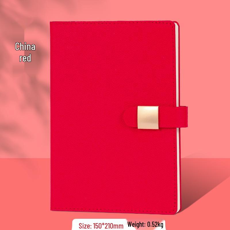 Customized Logo Laptop Gift Set: Thickened Notebook with Clasp, Perfect for Business Office Culture Gifts