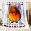Italian Brainrot AI Generated Animals Plush Thin Blanket Kids Adult Flannel Throw Blanket for Outdoor Super Soft Bedspread Gift