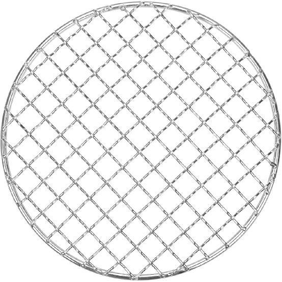 Cooling Rack, 8" Round Stainless Steel Baking Rack for BBQ/Cooking/Roasting/Grilling/Steaming/Drying, Wire Cooling Rack for Baking [Silver]