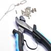 Hand Crimper Tool Fishing Crimping Tool Fishing Line Knotting Crimping Pliers for Crimping Sleeve Fishing Crimping Plier