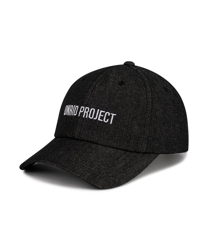ONRIDPROJECT Denim Logo Ball Cap - Black
