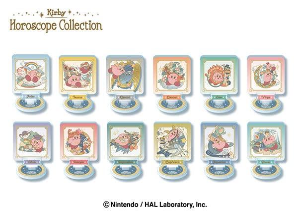 

Коллекция акриловых подставок Kirby Star Horoscope, 12 предметов