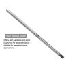 uxcell Hand 2mm H7 Metric Reamer Drill Straight Flute High Speed Steel Tool for Metal Wood Hole Reaming Reamer, Bit, (HSS)