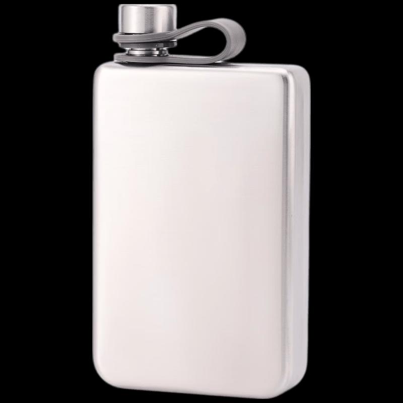 9oz Frosted 304 Stainless Steel Hip Flask