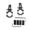 2pcs Motorcycle Spotlight Mount Clamp Bracket Aluminum Alloy LED Light Bar Tube Holder for Motorcycle Scooter Dirt Pit Bike SUV