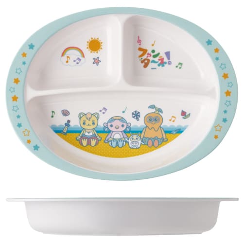 Skater Children's Plate Melamine Lunch Plate Plate Fantane! 750ml M370