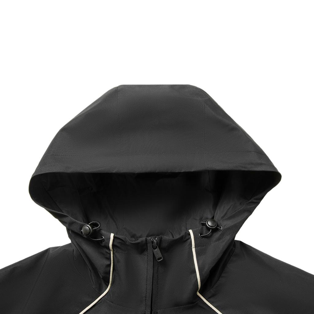 Li Ning Basketball Serie Briefdruck Kapuzen-Reißverschluss Vielseitige Sportjacke Herren Jacken AFDW033-5