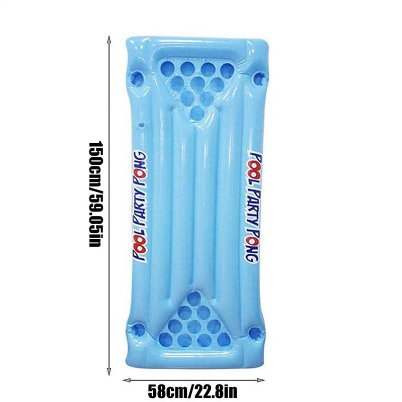 

Настольный бильярдный теннис, плавающий плот для пинг-понга, игрушка, надувной бильярдный стол для игры в бильярд, плавающий плот, гостиная для женщин и мужчин на открытом воздухе синий