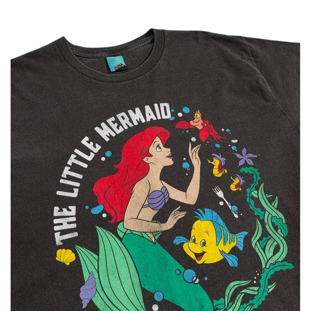 The Little Mermaid Unisex Adult Under The Sea Vintage Washed T-Shirt