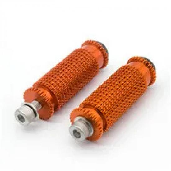 8MM Universal CNC Motorcycle Rearset Footrests Knurling Footpeg Foot Pegs Pedal For Yamaha YZF R25 R3 MT-25 2015 - 2023