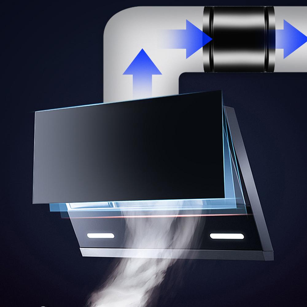 Round Inline   Duct Fan Exhaust Ventilation Fan with Low Noise for Kitchens Bathrooms Restaurants Supermarkets