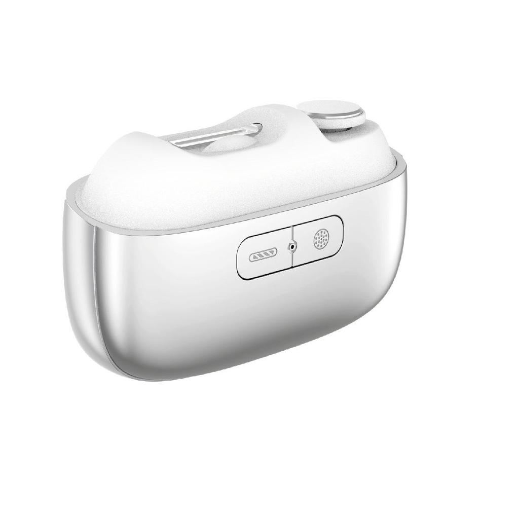 Compact 3-in-1 Electric Nail Care Set for Seniors & Kids: Clipper, Grinder, Polisher, Anti-Pinch Design, Portable.