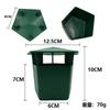 1Pcs Green Plastic Snail Trap, Vegetable Garden Slug Trap, Gardening Eco-Friendly Trap, Household Snail Pest Control Tool