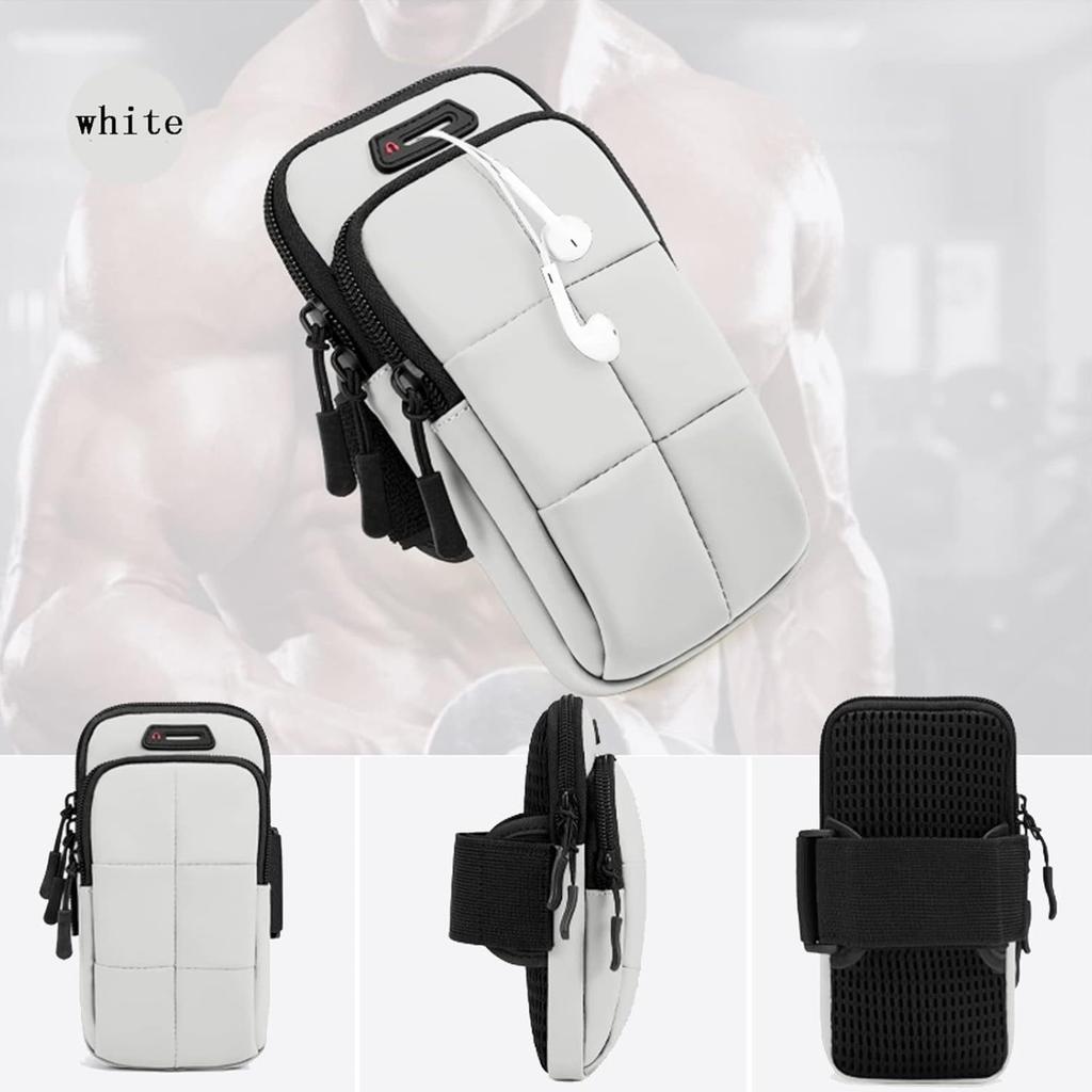 1Pc Waterproof Sports Phone Arm Bag - Running, Fitness, Cycling Arm/Wrist Storage