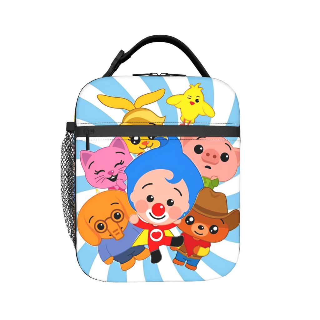 Joker P-Plims Insulated Lunch Bag High Capacity Cartoon Reusable Cooler Bag Tote Lunch Box Beach Travel Men Women