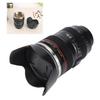 Simulation Camera Lens Cup Stainless Steel Coffee Cup Mugs with Retractable Lid Photographer Lovers